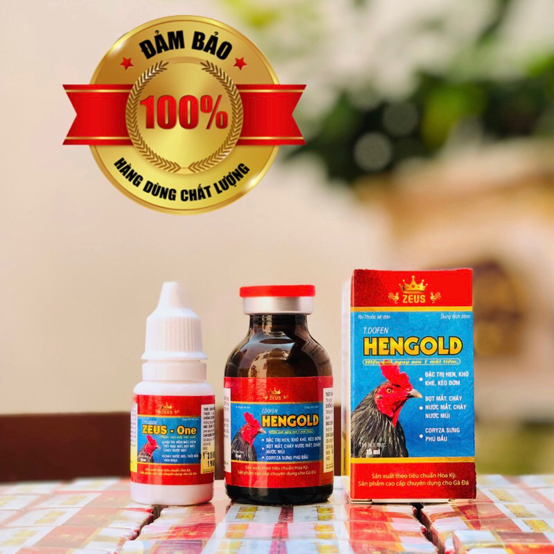 GÀ CHỌI - Bộ sản phẩm trị Hen, Bọt mắt