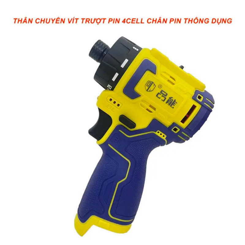 Máy Khoan Pin- chuyên vít 16,8V PINNENG Không Chổi Than Đầu Kẹp Autolook 10mm