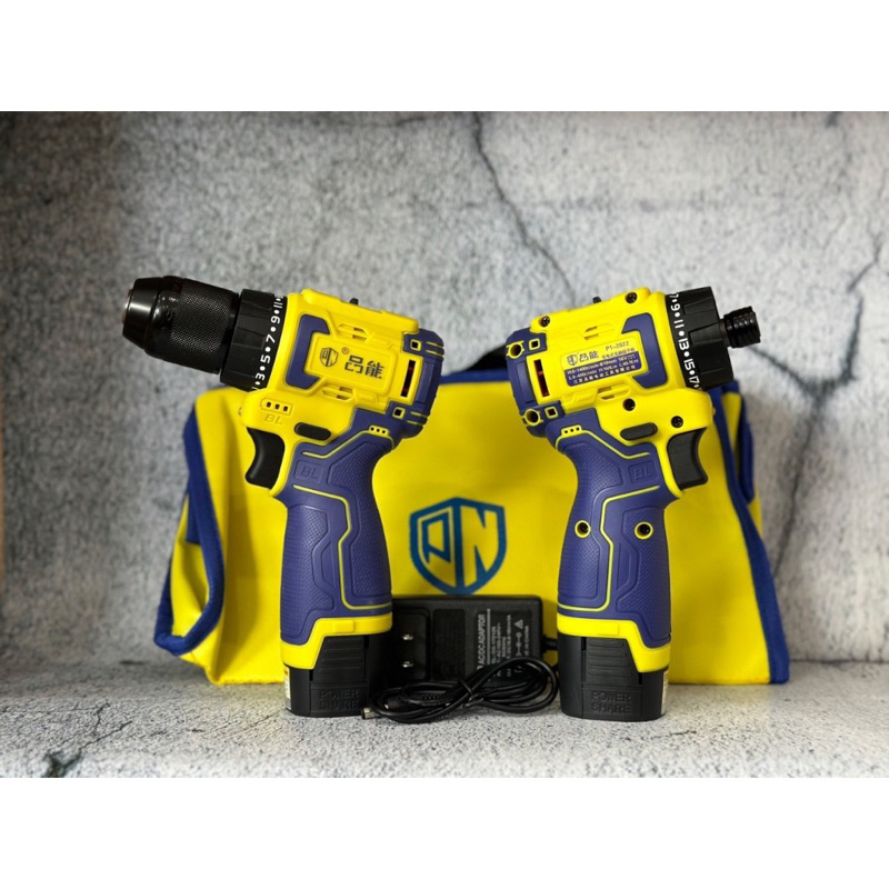 Máy Khoan Pin- chuyên vít 16,8V PINNENG Không Chổi Than Đầu Kẹp Autolook 10mm