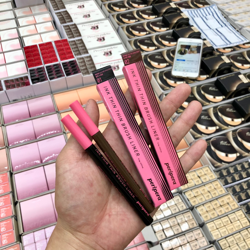 Bút Kẻ Mắt PERIPERA Ink Thin Thin Brush Liner 0.5g