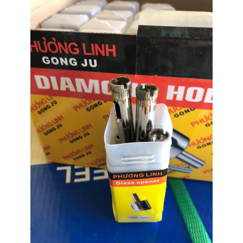 Mũi khoan kính gạch men khoan đá cứng 6mm-40mm