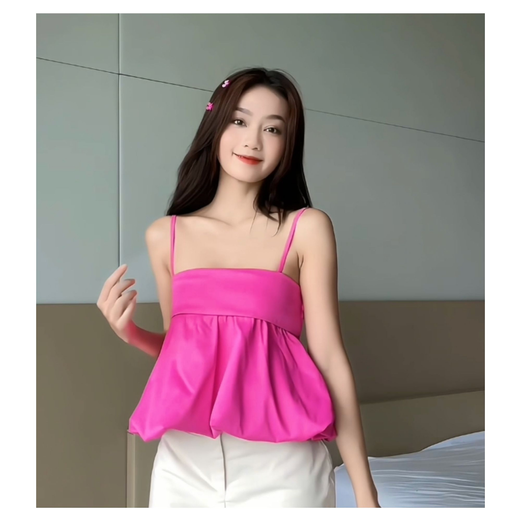 Áo 2 Dây Zasic Dáng Xòe Cao Cấp Phong Cách TiểuThư A16