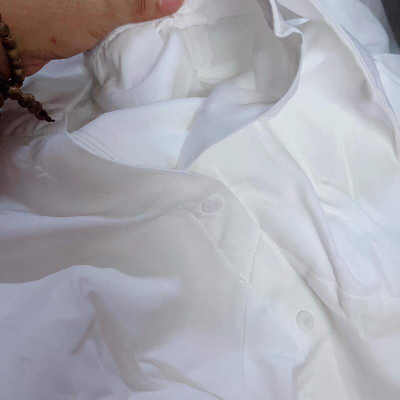 Đầm sơmi trắng