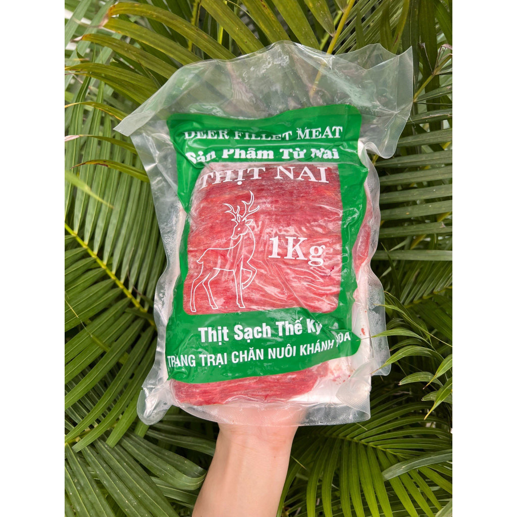 Thịt Nai Phi Lê 1KG net 8 Tươi Ngon