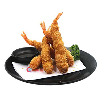 Tôm Tẩm Bột Chiên Xù 250G Khay 10 Con