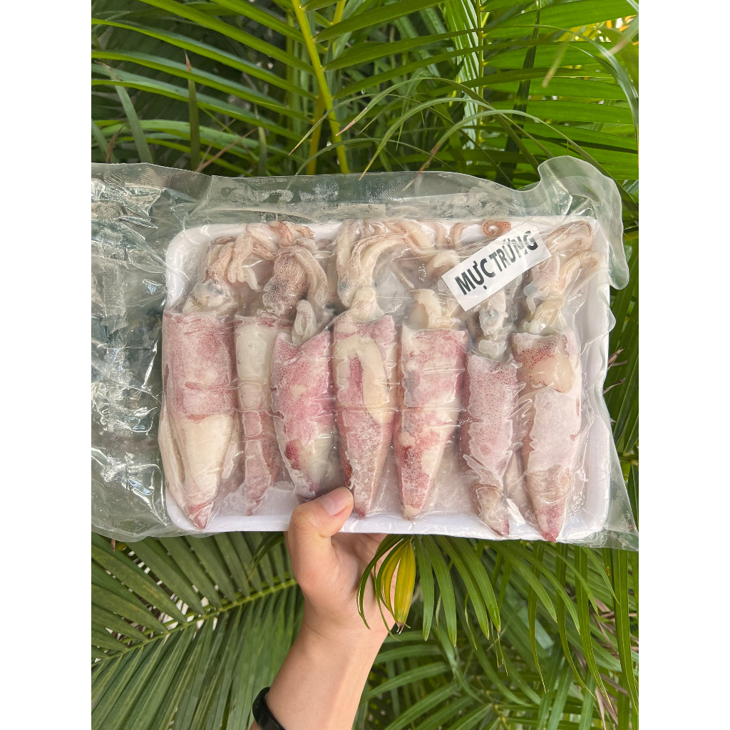 Mực Trứng Thiên Nhiên 1KG Net 8 Tươi Ngon