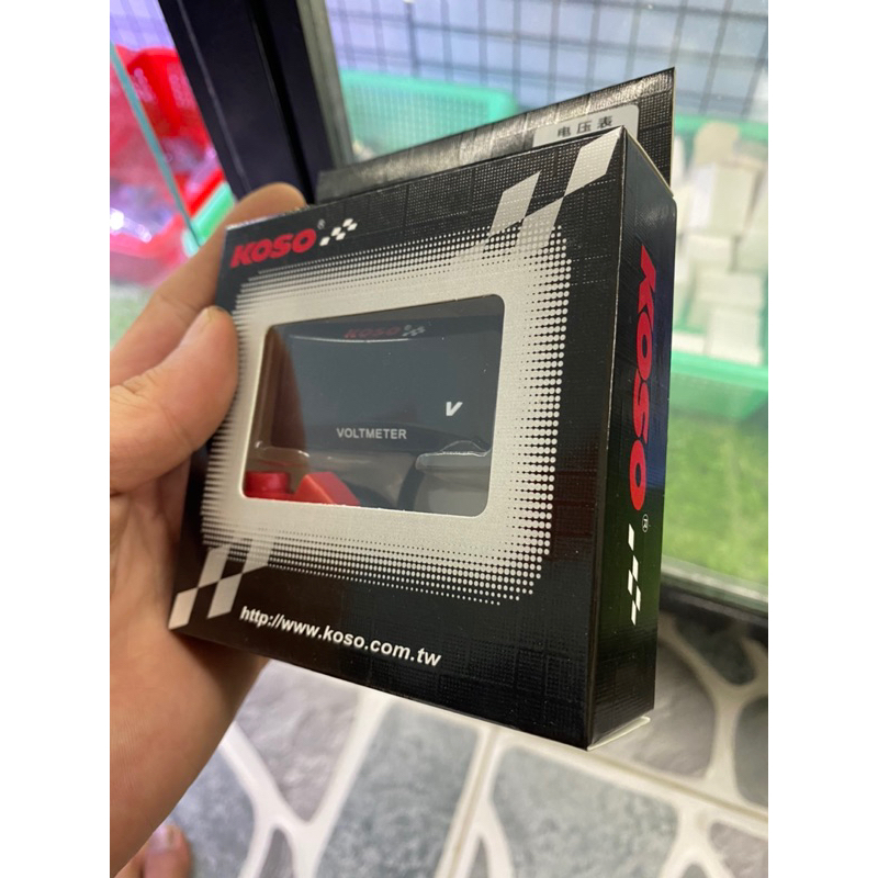 Đồng hồ báo vôn vol 12v xe máy Votl Meter Koso