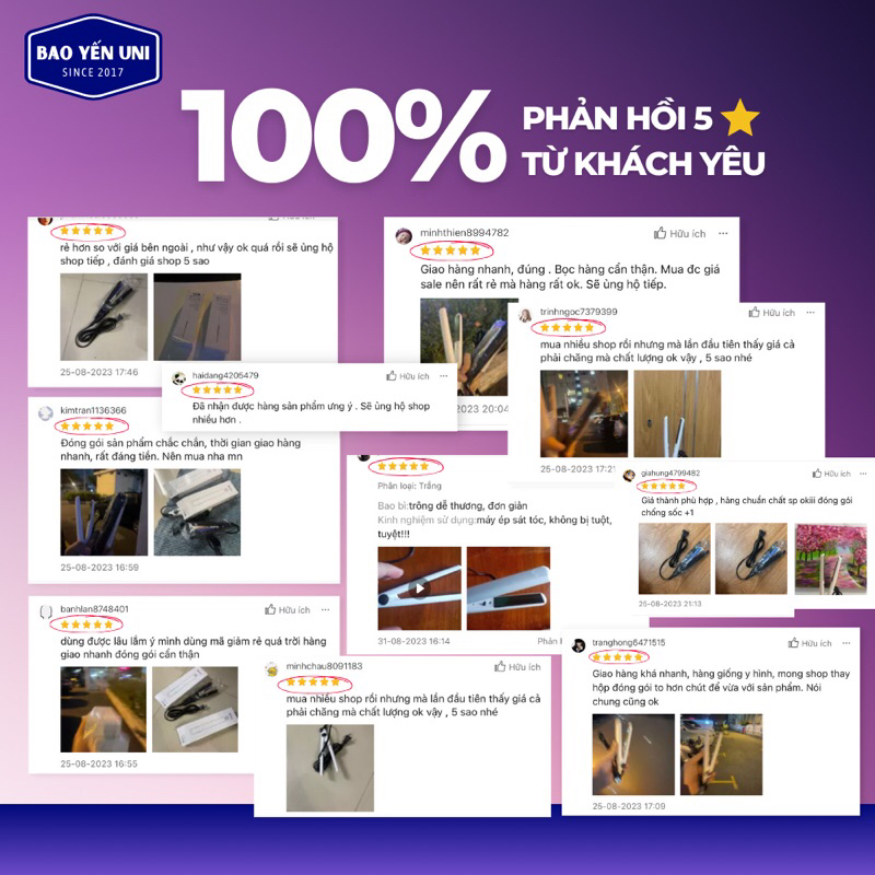 Máy Duỗi Tóc, Kẹp Thẳng, Ép Tóc Làm Xoăn Nhẹ Nhàng