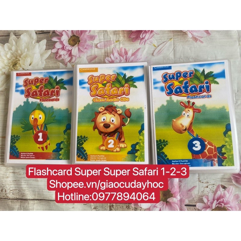Thẻ SUPER SAFARI 1 (40 thẻ ép plastic)