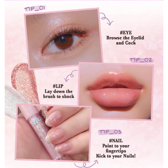 Nhũ Mắt PERIPERA Sugar Twinkle Liquid Glitter 1.9g