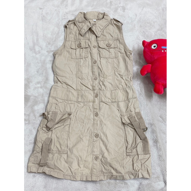 Đầm kaki 2hand bé gái