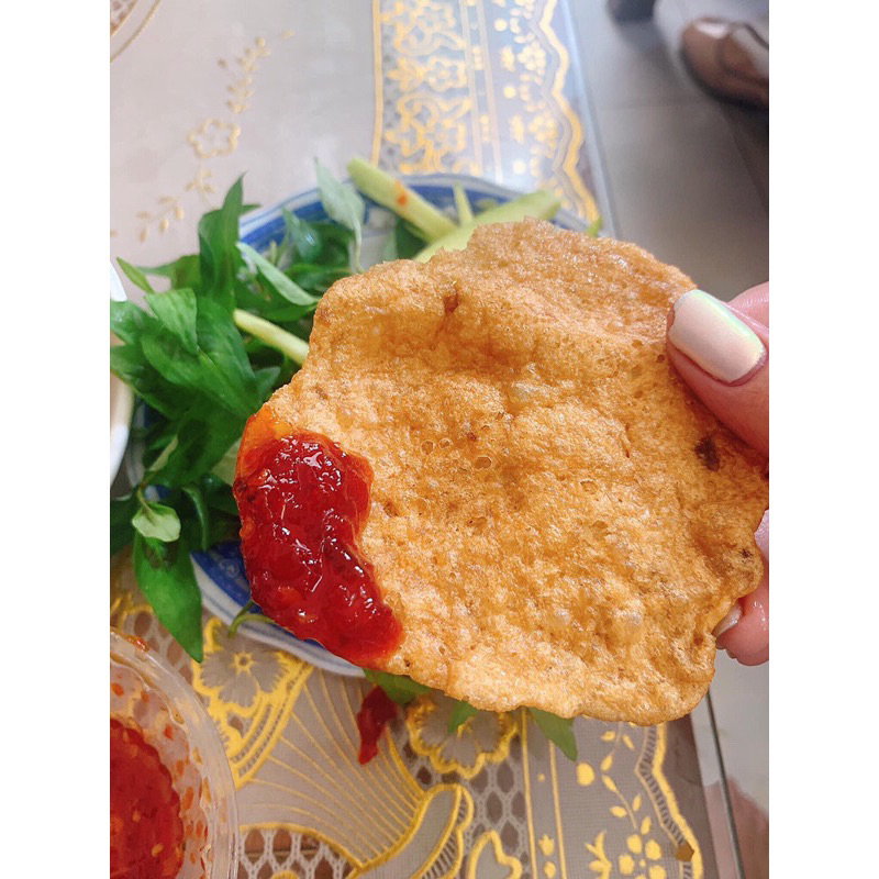 Chả cá mỏng cuốn rau răm Bình Định