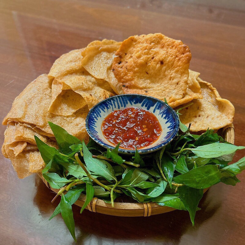 Chả cá mỏng cuốn rau răm Bình Định