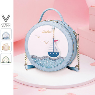 Túi phom tròn dễ thương Just Star ViAnh Store đi làm đi chơi 172866 172419 171277AA