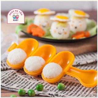 Khuân lắc cơm cho bé