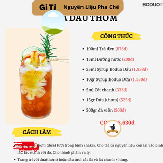 [Chính Hãng] Mứt Boduo Đầy Đủ Vị - Sốt Boduo Jam 1kg