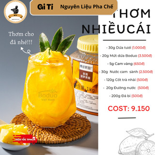 [Chính Hãng] Mứt Boduo Đầy Đủ Vị - Sốt Boduo Jam 1kg