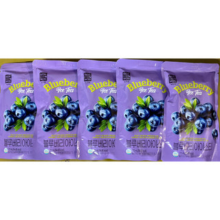Combo 05 túi ICE TEA VIỆT QUẤT 170ml - BLUEBERRY NOKCHAWON