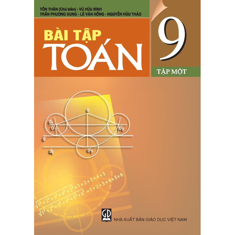 Toán 9 kèm bút chì cute