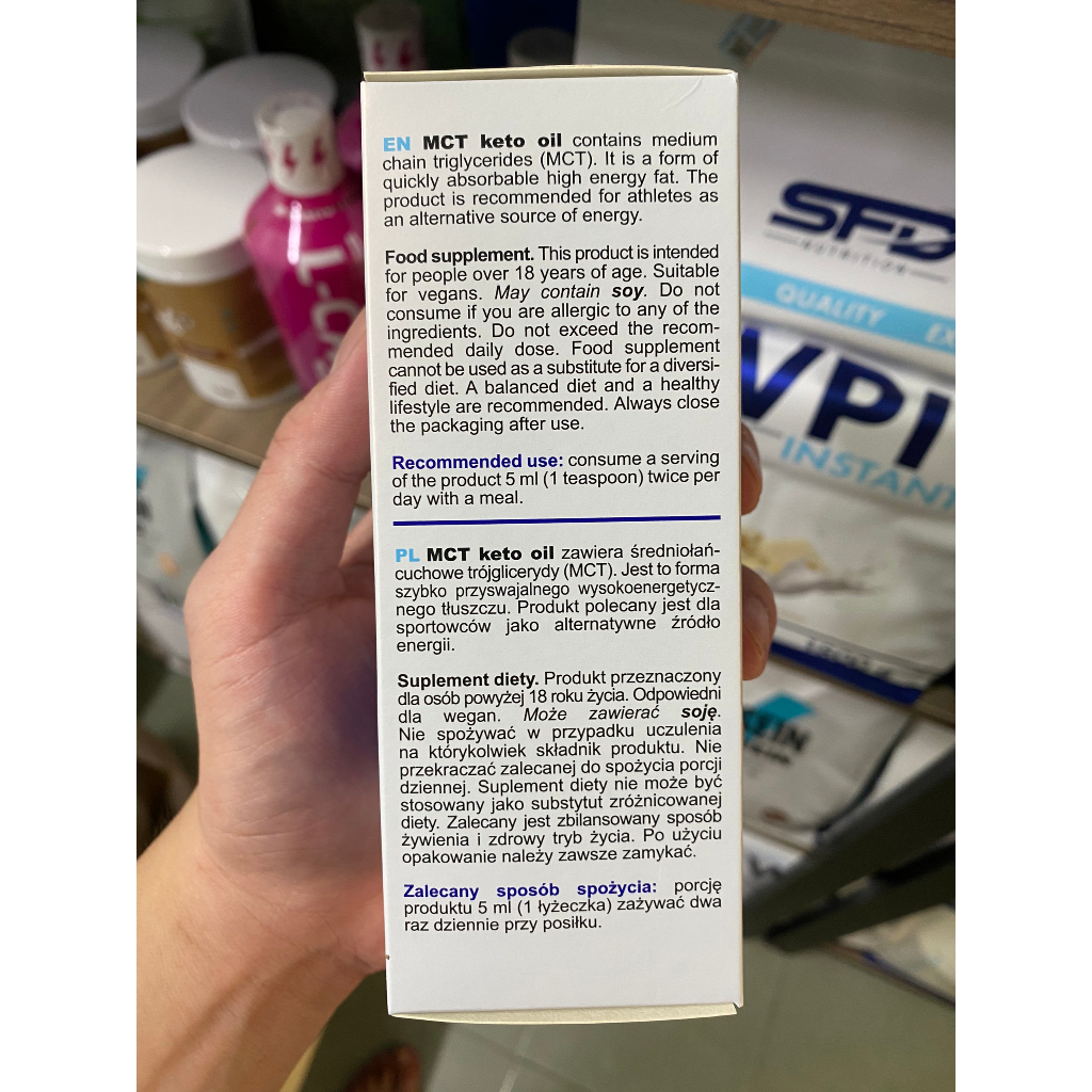 Dầu MCT Allnutrition MCT KETO OIL 200ML