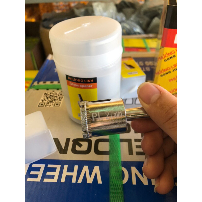 Mũi khoan kính gạch men khoan đá cứng 6mm-40mm