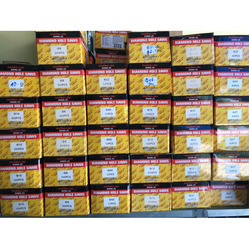 Mũi khoan kính gạch men khoan đá cứng 6mm-40mm