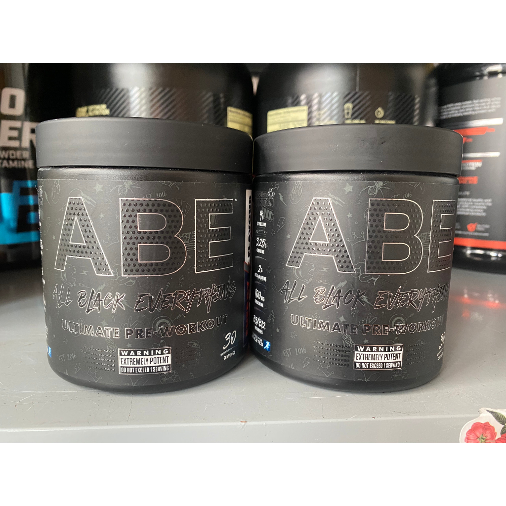 Bột tăng sức mạnh pre workout ABE 30 lần dùng tập trung tỉnh táo tăng cường sức mạnh từ APPLIED NUTRITION