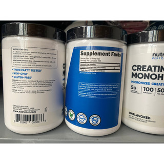 Bột creatine Nutricost CREATINE MONOHYDRATE MICRONIZED 500g