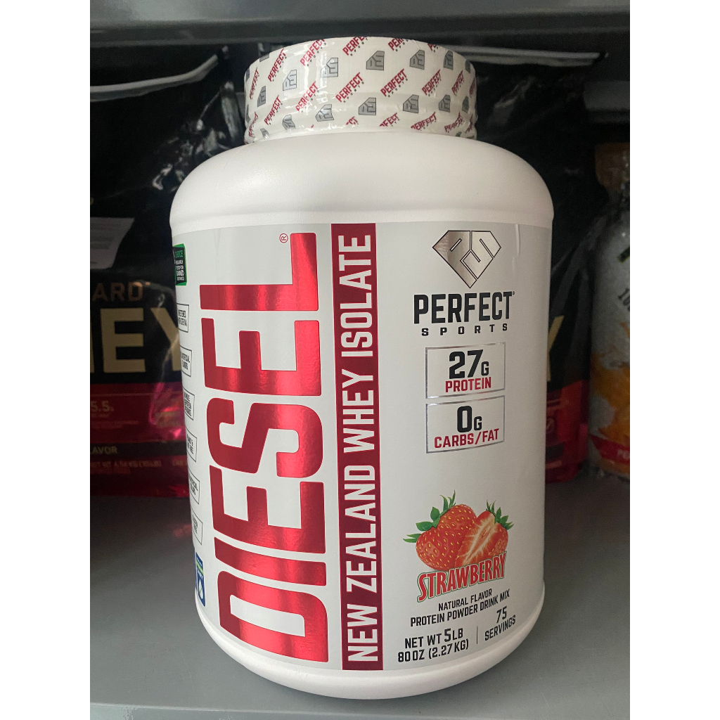 Bột đạm whey Perfect Sports DIESEL NEW ZEALAND WHEY ISOLATE 5Lbs