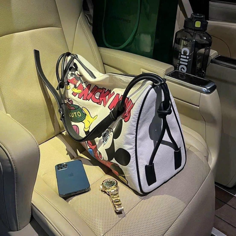 Túi xách nữ bản to Mickey tha hồ du lịch