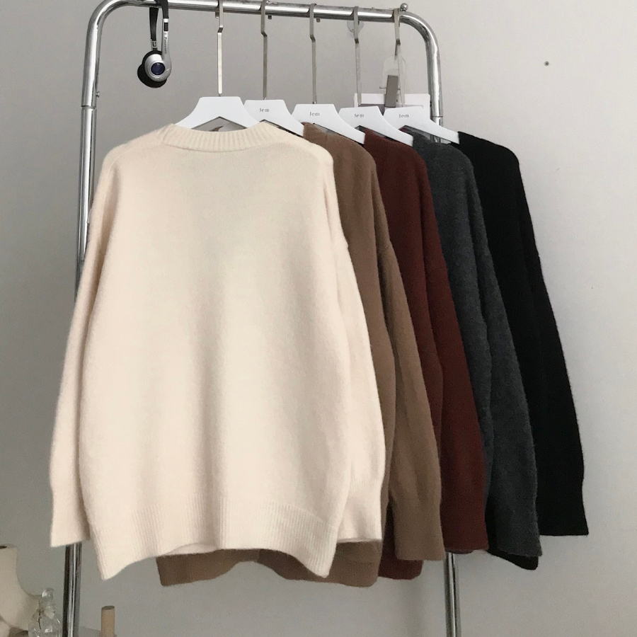 Áo khoác cardigan nữ chất vải len lông thỏ DIMY 10590 - Jemcloset