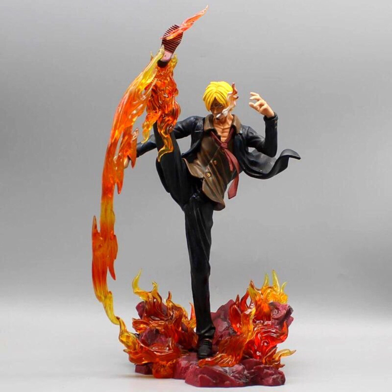 Mô hình OnePiece Sanji trạng thái chiến đấu siêu đẹp Cao 35cm nặng 1kg - Figure One Piece - Khangmohinhgiare