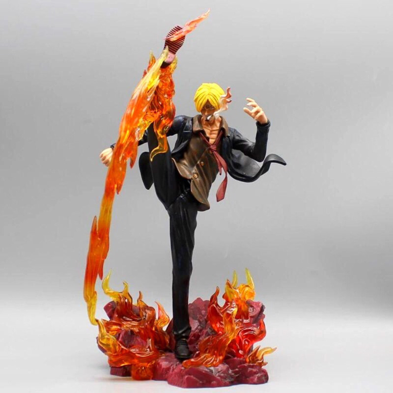 Mô hình OnePiece Sanji trạng thái chiến đấu siêu đẹp Cao 35cm nặng 1kg - Figure One Piece - Khangmohinhgiare