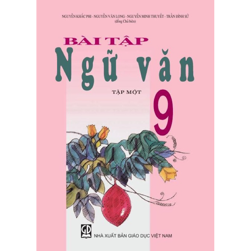 Ngữ văn 9 kèm bút chì cute