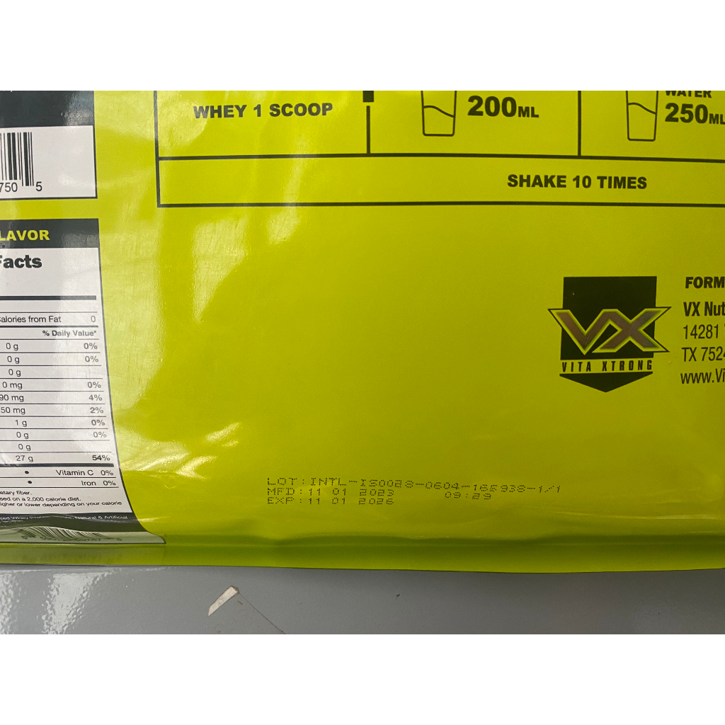 Bột đạm whey VitaXtrong ISO PRO 8Lbs