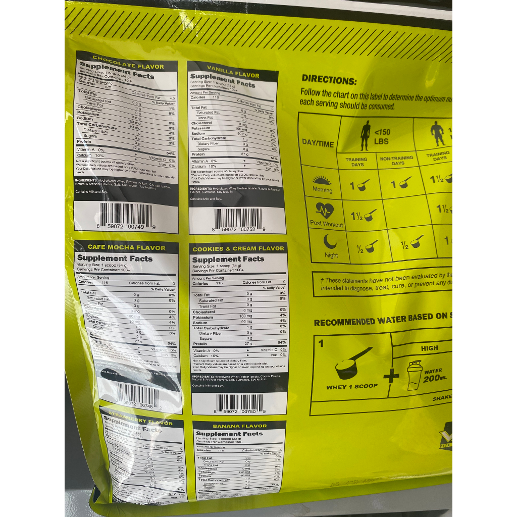 Bột đạm whey VitaXtrong ISO PRO 8Lbs