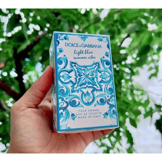 Nước hoa dg light blue summer vibes pour homme edt 100ml