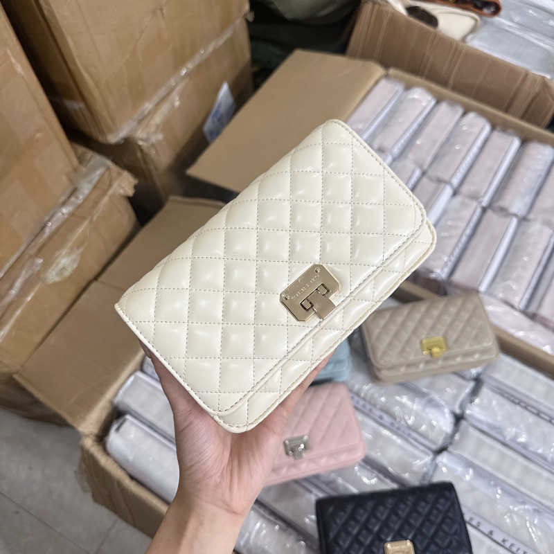 Túi CK trám khoá gập nhiều màu