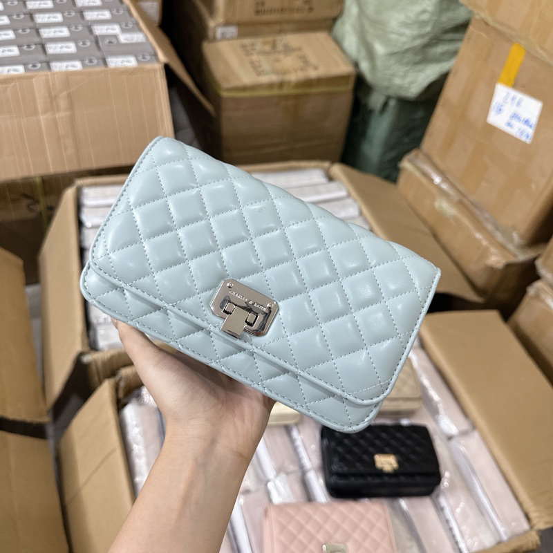 Túi CK trám khoá gập nhiều màu