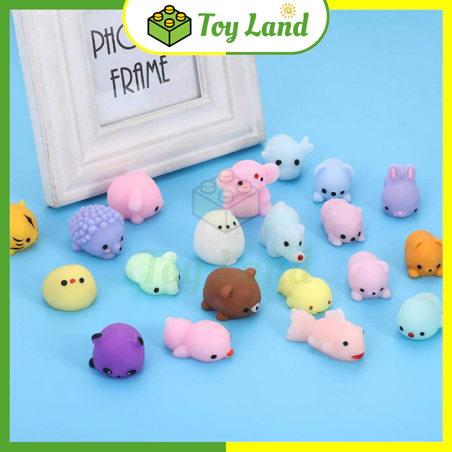 Squishy Mochi Xả Stress Đồ Chơi Trẻ Em Thú Mochi Hoạt Hình Cao Su Silicon Dẻo Bóp Vui Nhộn - Little Kobo
