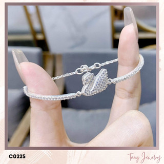 Tang c0225 - lắc tay bạc hình thiên nga dành cho nữ