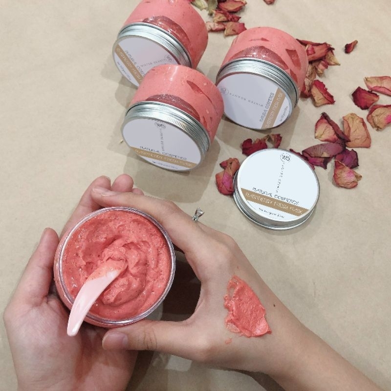 MẶT NẠ TƯƠI MÂM XÔI ĐỎ ( HOMEMADE FRESHMASK )