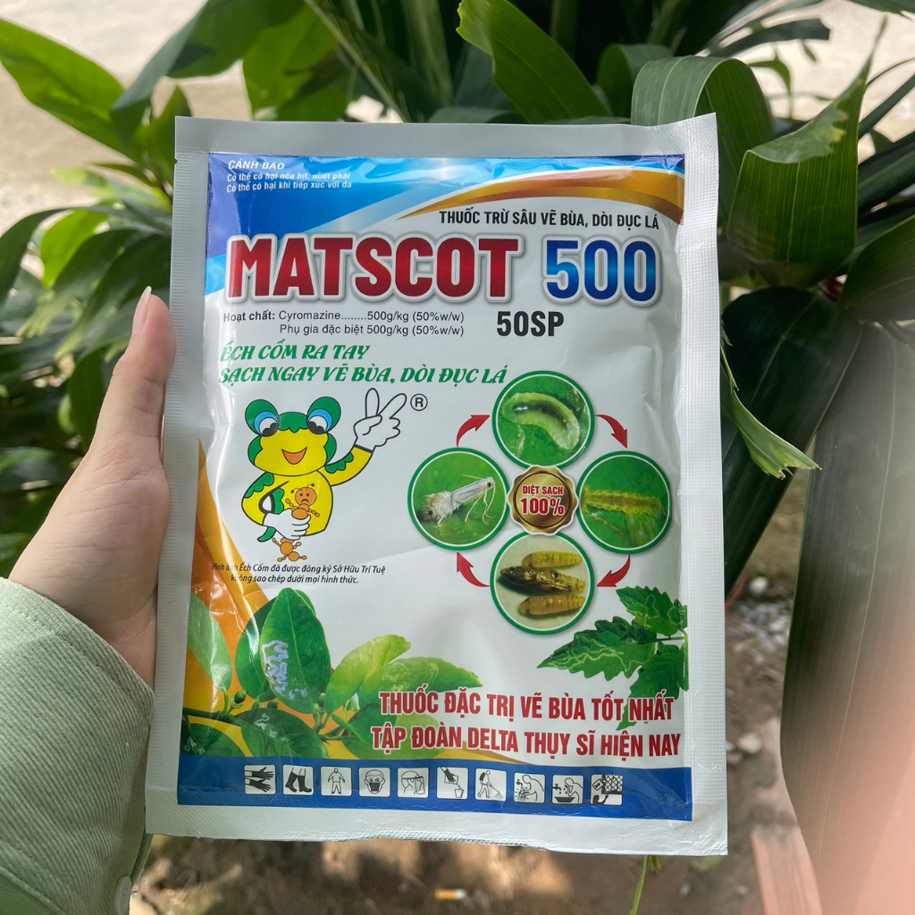 Matscot 50SP-  trị vẽ bùa, dòi - 100gr - Delta Thụy Sĩ