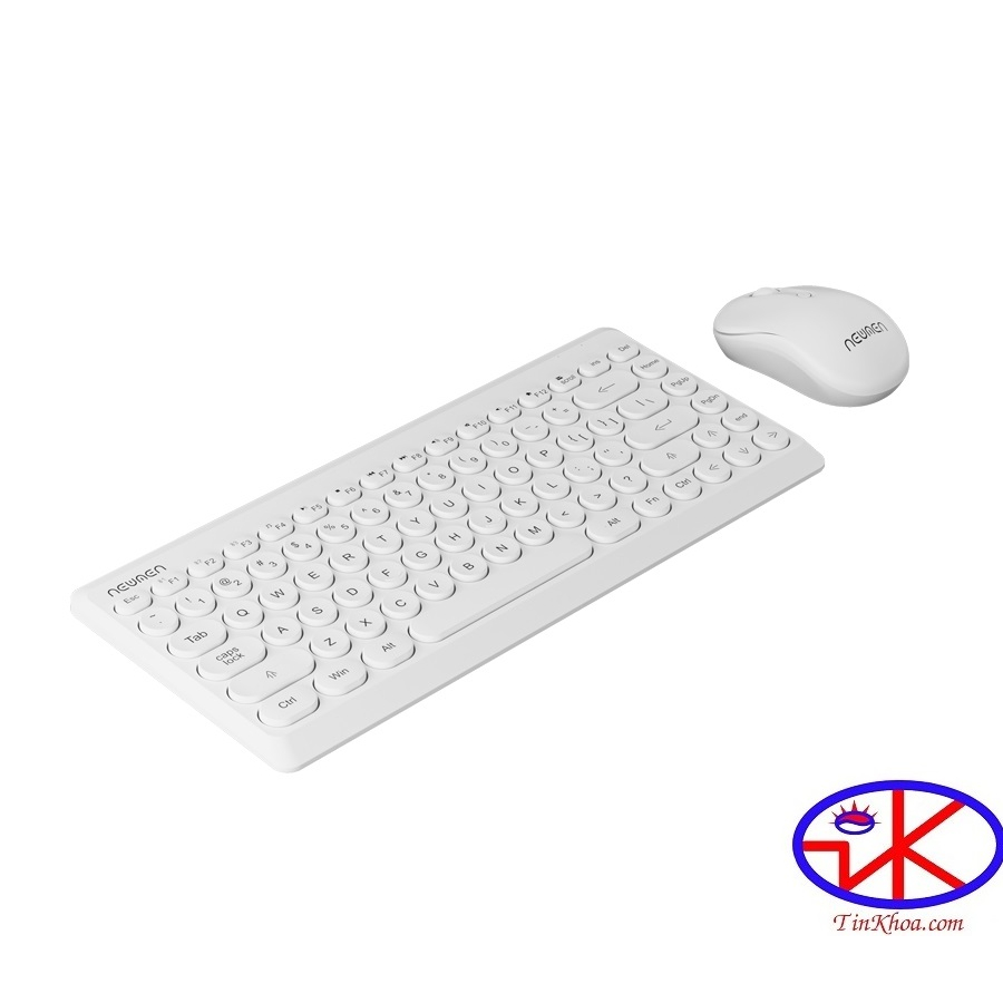 Combo phím và chuột không dây siêu đáng yêu NEWMEN K928/D928( hồng, đen, trắng)