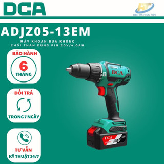 Máy khoan búa dùng pin 20v/4.0ah dca adjz05-13em