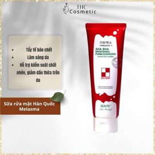 Sữa rửa mặt Hàn quốc Melasma-x AHA BHA PHA sữa rửa mặt sáng da giảm sạm nám
