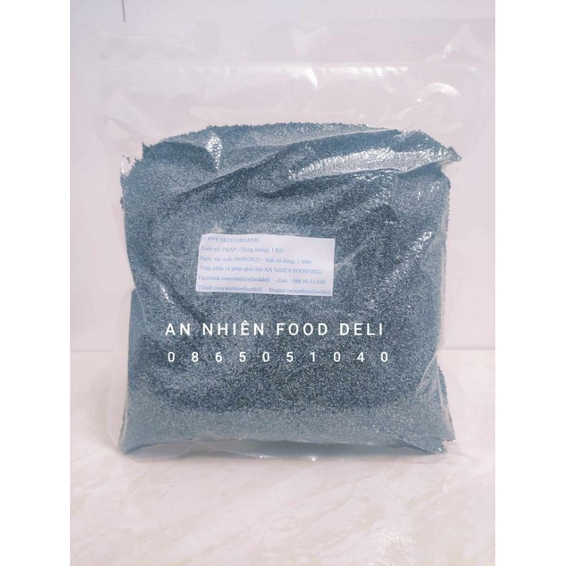 Hạt Poppy Seed HUYHO FOOD Túi 1KG