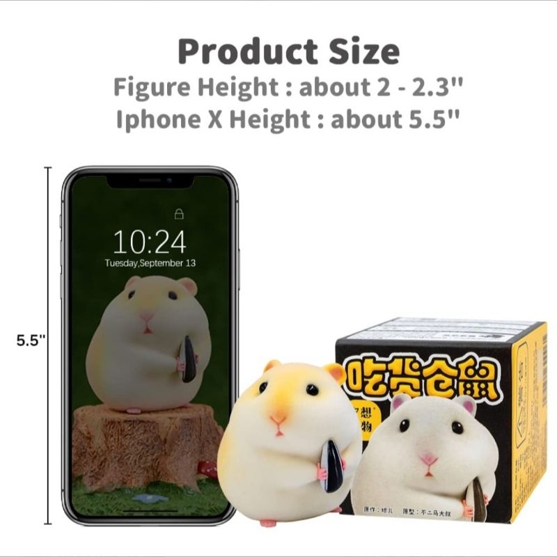 Bầy Hamster Háu Ăn Series Flocking Greedy Siêu Đáng Yêu Chính Hãng 🐿🎀💖💖💖