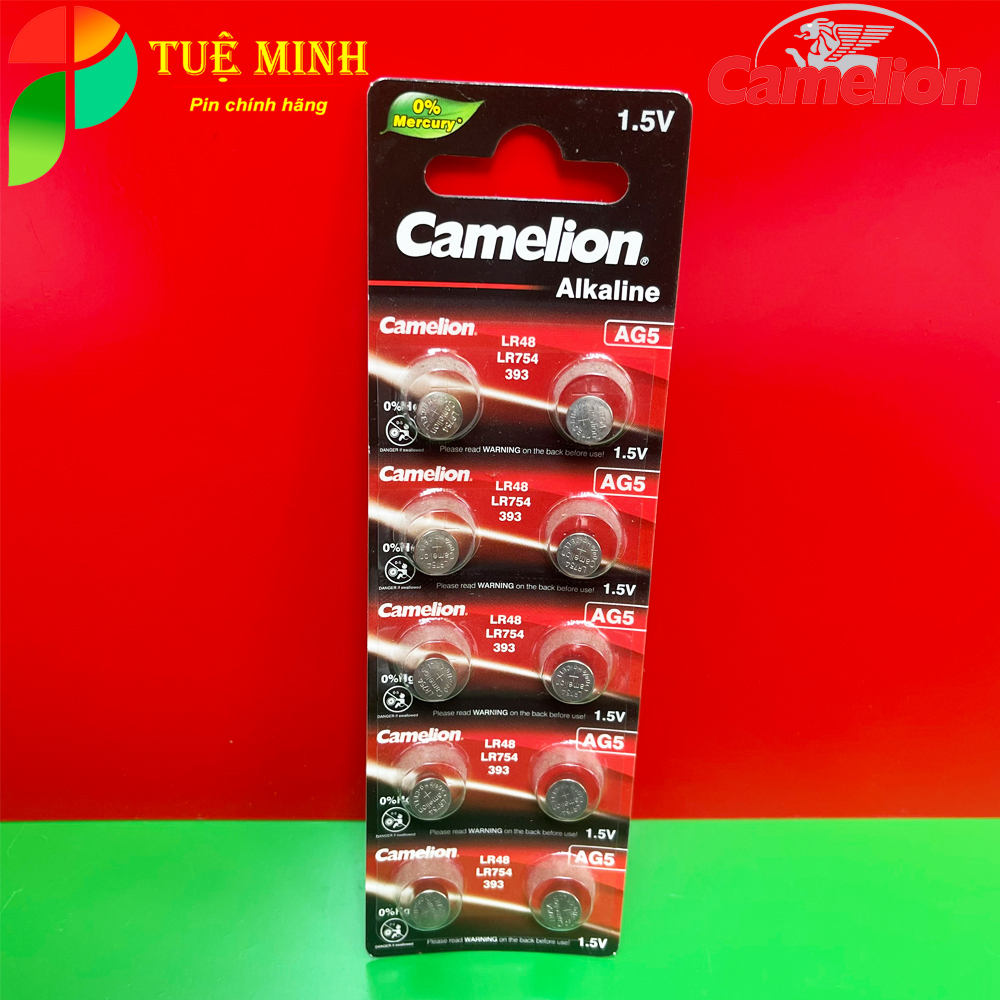 Pin Camelion AG13 / LR44 / LR1154 / 357 / AG10 / LR1130 / 389 / LR48 / LR754 / 309 Siêu rẻ, chính hãng