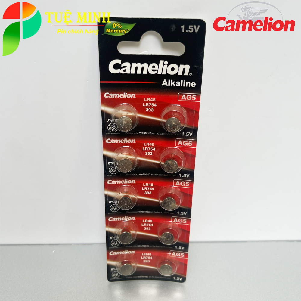 Pin Camelion AG13 / LR44 / LR1154 / 357 / AG10 / LR1130 / 389 / LR48 / LR754 / 309 Siêu rẻ, chính hãng